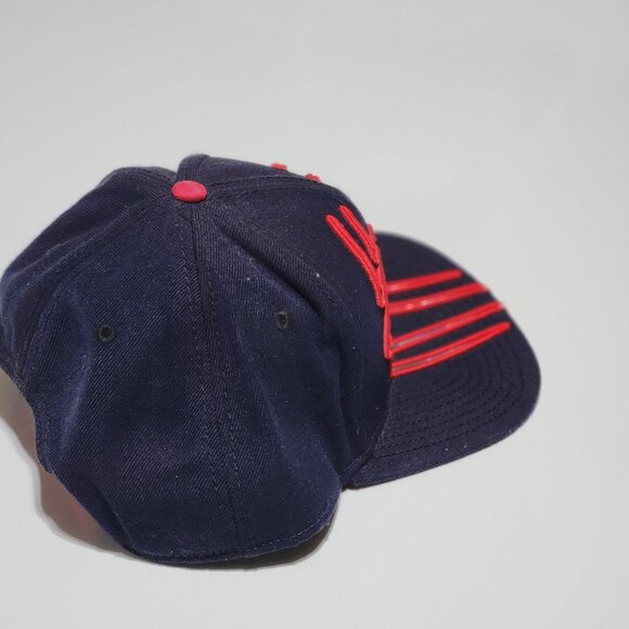 Official Marvel Miles Morales Spider-Man Snapback Hat – Navy Blue/Red/White - Picture 3 of 5